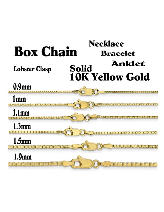 Roy Rose Jewelry 14K Rose Gold 1mm Box Link Chain Necklace ~ Length 18'' inches
