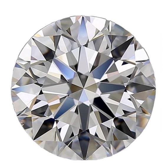 Ideal cut clearance round diamond