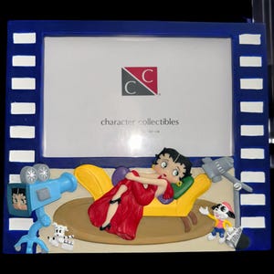 NIB Limited Edition Betty Boop Picture Frame 2004 King Features Syndicate 4x6 Fit Movie Star Home Decor Photo Character Collectables Cartoon