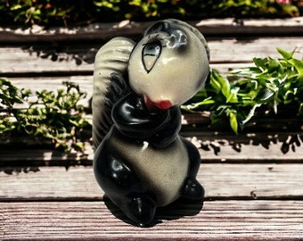 1940's Flower the Skunk from Disney's Bambi Figurine Chalkware Home Decor Collectable