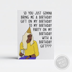 Funny Tyler The Creator Birthday Greeting Card - Happy Birthday