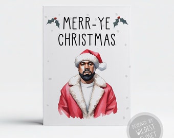 Tarjeta de Navidad divertida - Regalo de Navidad - Tarjeta de regalo navideña - Tarjeta de Navidad humorística