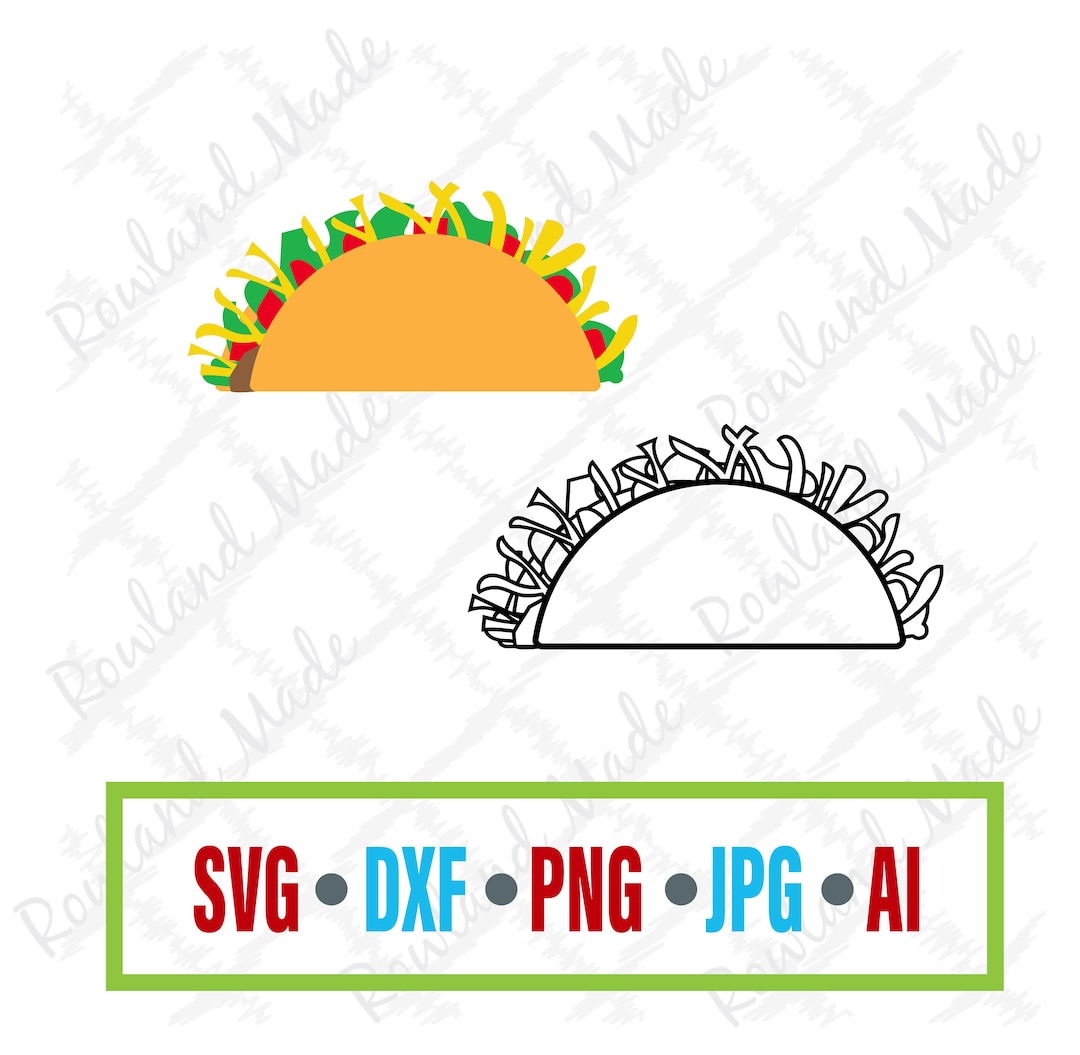 Taco SVG - Etsy