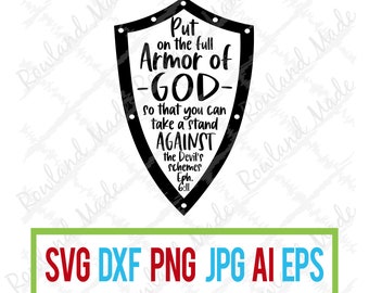 The full armor of God SVG Father's Day SVG Bible