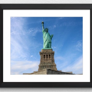 Statue of Liberty Print / New York City Photo / Wall Art