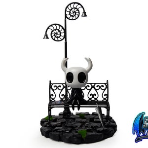 Hollow Knight - Sit - The Knight - Figure - Print3D - 3D Printed - Resin