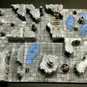 Big Cavern Set 28mm Dungeons and Dragons Pathfinder d&d Terrain Scenery