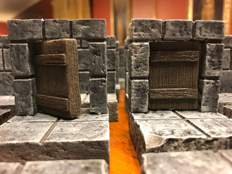 Modular Tile Set Dungeon Big Modular Tile Set 28mm Dungeons & Dragons Pathfinder Terrain ...