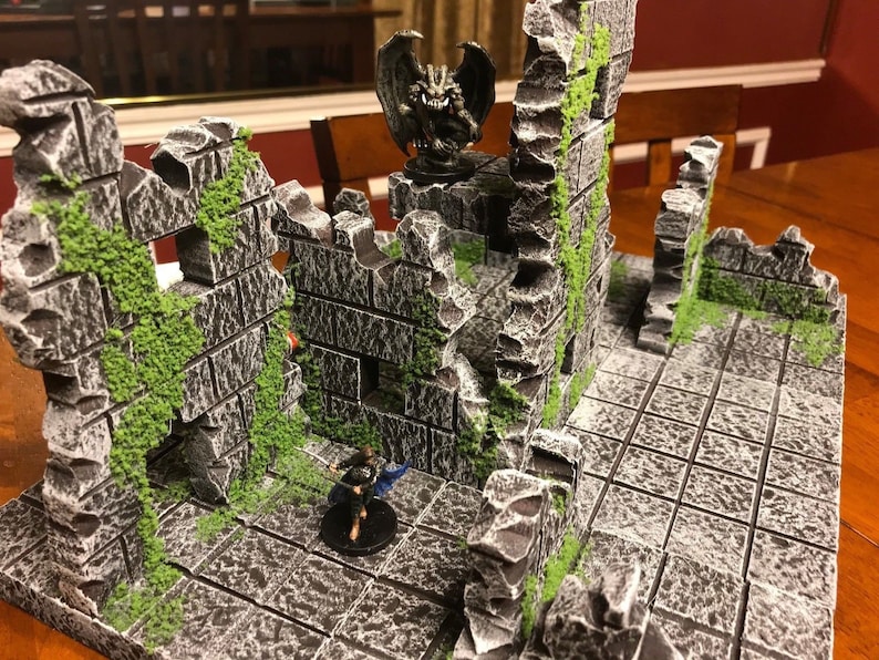 Gasthaus Ruinen Ivory City - Gebäude Königreich Gonthan - Inn Tabletop