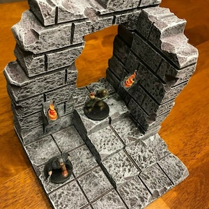 Dungeon Entrance Set 28mm Dungeons and Dragons Pathfinder d&d Terrain Scenery