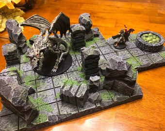 Dungeon Magical Sacred Ruin Set 28mm Terrain Dungeons & Dragons Pathfinder