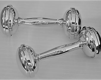 personalized baby rattle