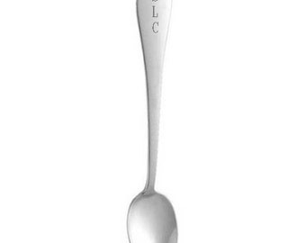 Baby Feeding Spoon Sterling Silver Long Spoon Keepsake Personalized Free Engraving Baby Heirloom Gift .925 Silver Made in USA