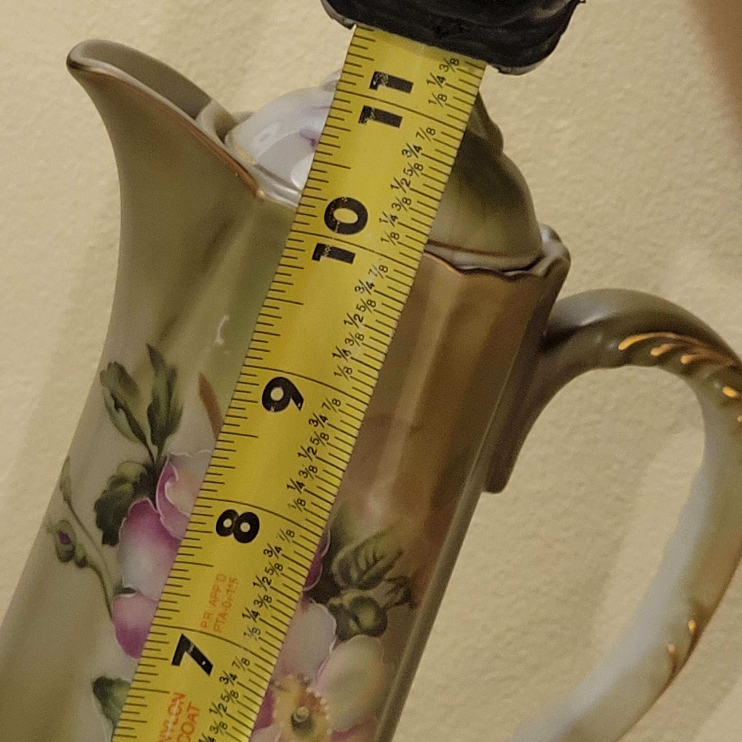 Antique Porcelain Nippon Chocolate Pot Set Etsy