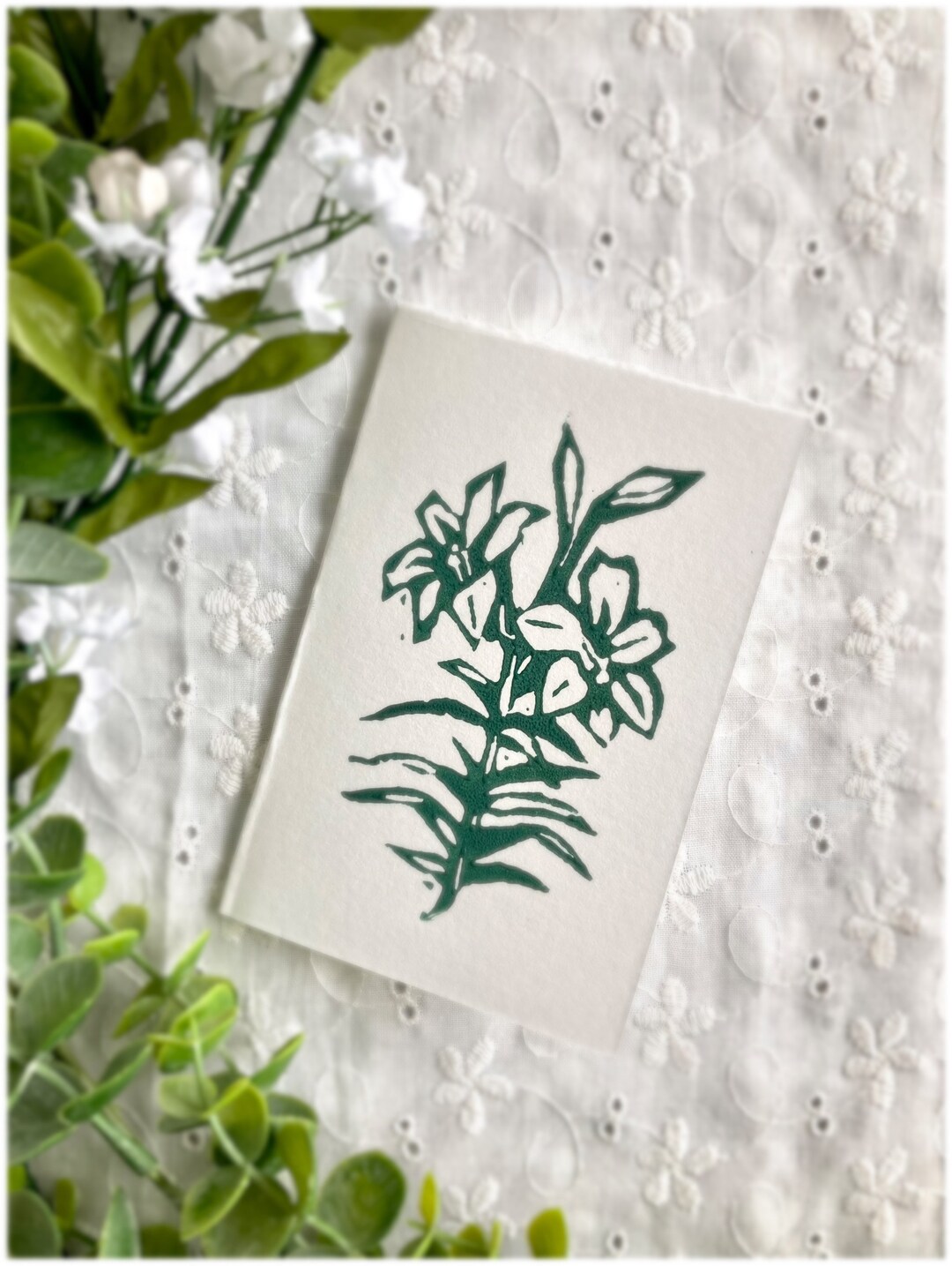 Easter Lily Cards Etsy