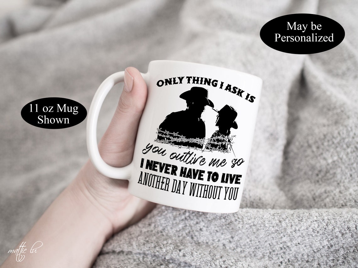 Rip Yellowstone Coffee Cup Beth Dutton Coffee Mug Etsy