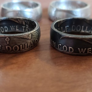 Franklin Half Dollar Ring