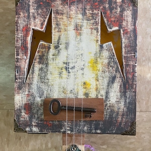 Vandercaster XVI, 3-string cigar box guitar