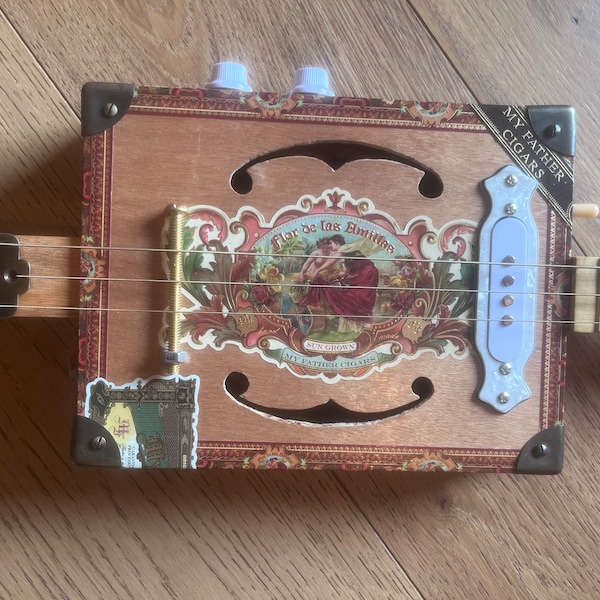 Cigar Box Gitarre X