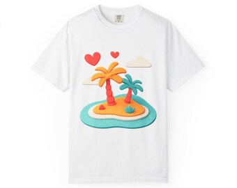 Tropical Love Island Tee - Comfort Colors