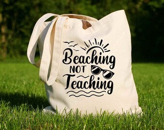 beaching not teaching bag