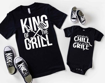 Grilling With Dad - Men's Shirts Combo