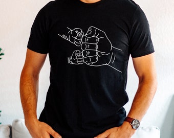 Father's Day Shirt , Dad of Two - Men's Shirts