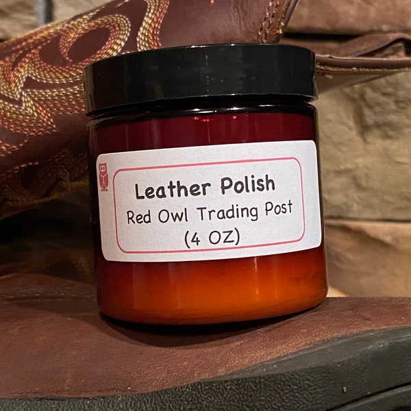 All Natural Beeswax Leather Polish