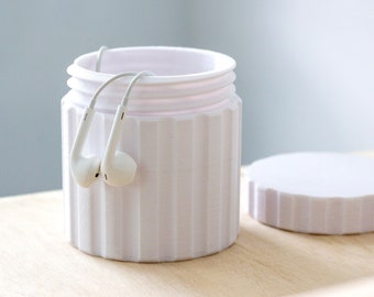 Katherina Striped Container - 3D Print File
