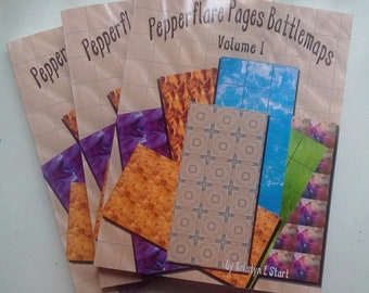 Mapas de batalla Volumen I: Mapas de batalla de RPG a todo color - 60 diseños únicos