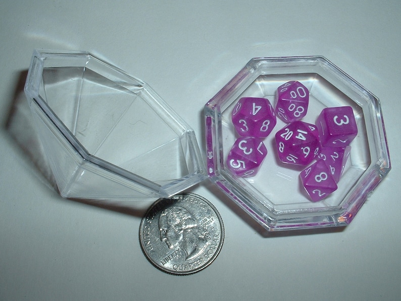 Tiny Polyhedral Dice Goblin Clickclack Gems Resin D&D Etsy