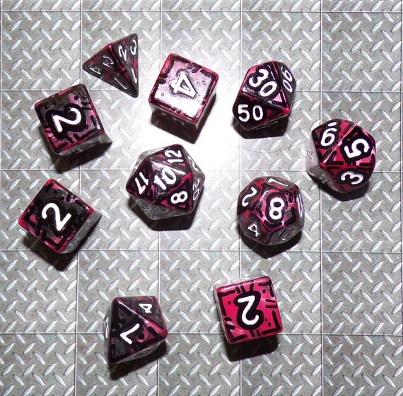 Quake - Open World Gamer Inspired Polyhedral Dice Set