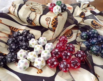 Un D20 increíble para juegos de rol, juegos de mesa y juegos de rol de mesa