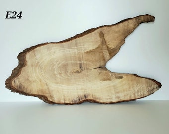 30 inch oval wood slice / live edge wood / maple slab / rare product / #24 or #25