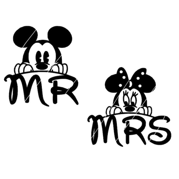 Mr mrs store mickey mouse