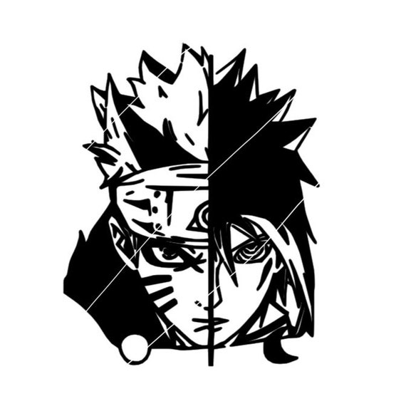 anime naruto face svg cricut cut file silhouette cut etsy australia