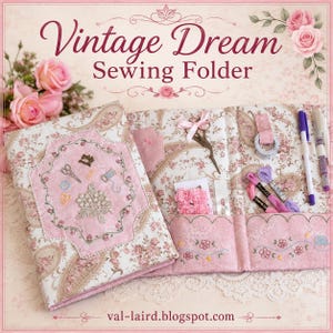 Vintage Dream Stitching Folder Pattern (Digital Download)