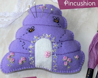 Busy Bees Pincushion Pattern