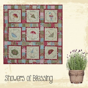 Showers of Blessing Wall Quilt Pattern