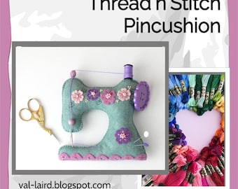 Thread'n'Stitch Pincushion Pattern