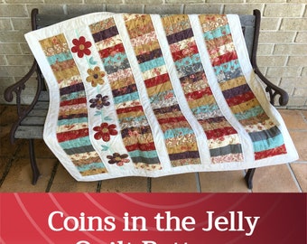 Coin in the Jelly Quilt Pattern