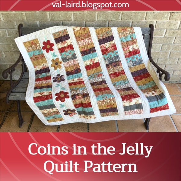 Coin in the Jelly Quilt Pattern