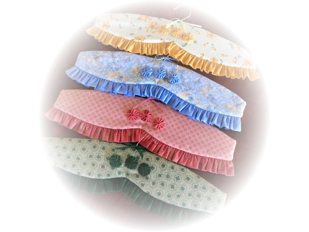 Doing Frilly Coat Hanger Cover Frocks Pattern - Etsy