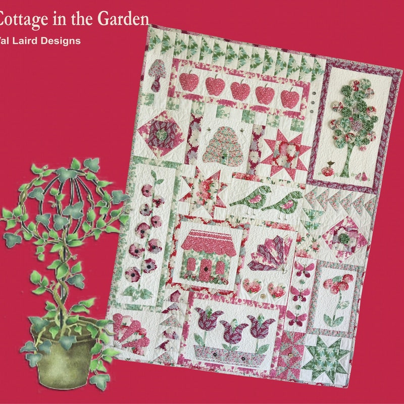 Garden Quilt Pattern Etsy