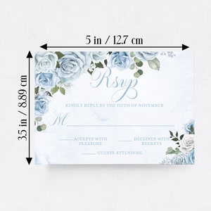 Cinderella RSVP Card Printable Editable Template Watercolor - Etsy