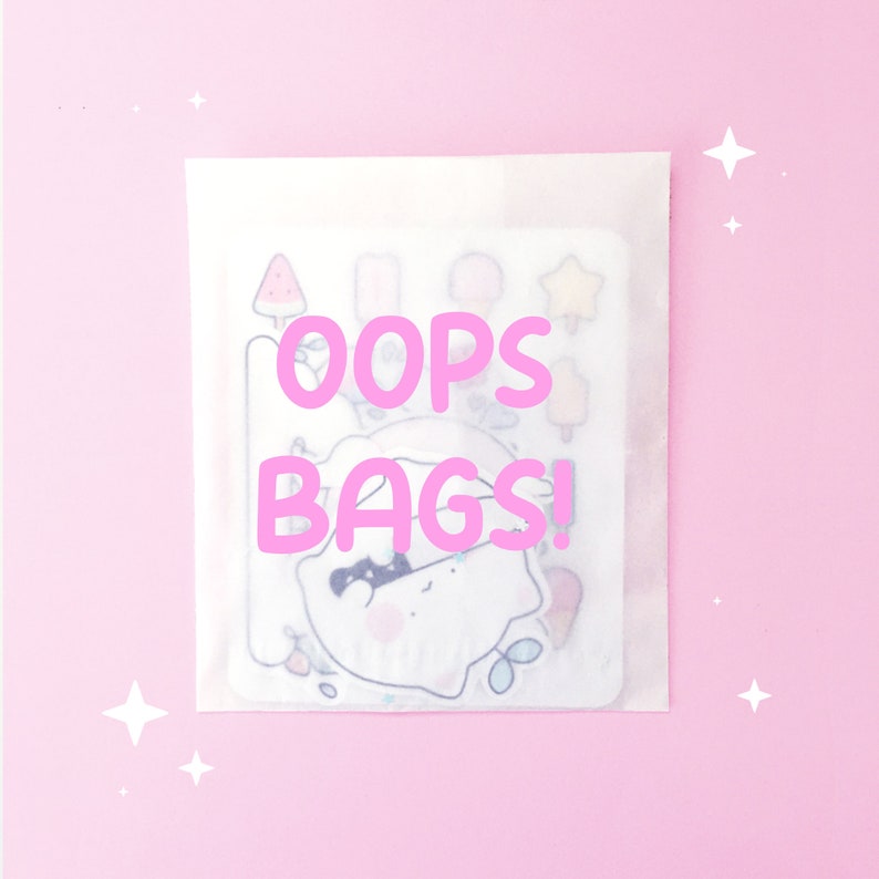 Kawaii Sticker Mystery Surprise Oops Grab Bag image 0
