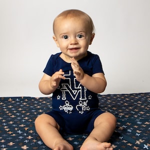 Catholic romper, Baby romper, Marian romper, Catholic apparel, kids apparel, Miraculous Medal, Catholic, Baby outfit, Baptism gift