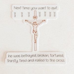 Catholic sticker, Sticker, Catholic, Stickers for laptop, Stickers for water bottles, Jesus sticker, Sticker, Confirmation gift