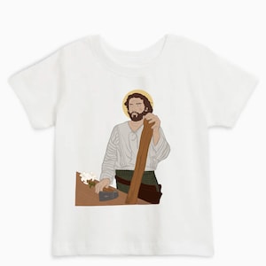 St.Joseph tee, St.Joseph onesie, Catholic onesie, Catholic apparel, Baby apparel, St.Joseph