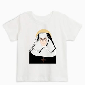 St. Katharine Drexel, Catholic shirt, Catholic t-shirt, Catholic Saint T-shirt, First holy communion gift, Baptism gift, Catholic gift
